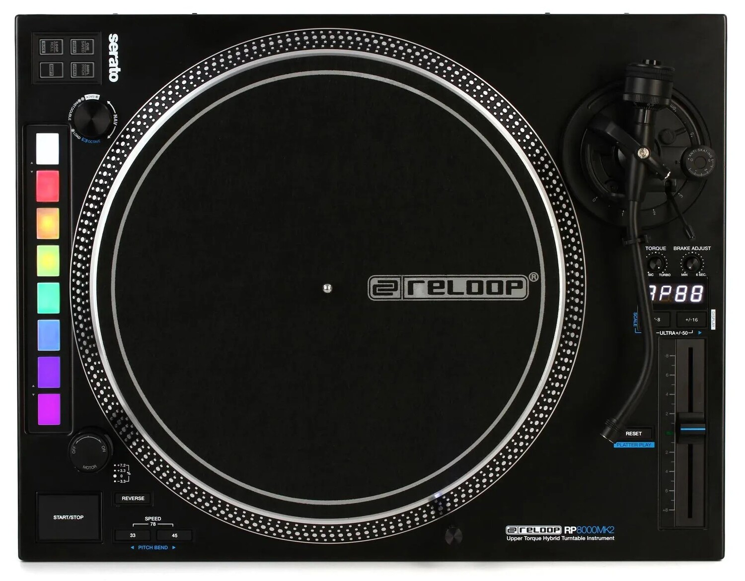 

Проигрыватель Reloop RP-8000 mkII, совместимый с Serato