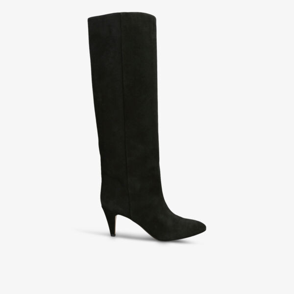 

Сапоги до колена из замши Laspi Isabel Marant, черный