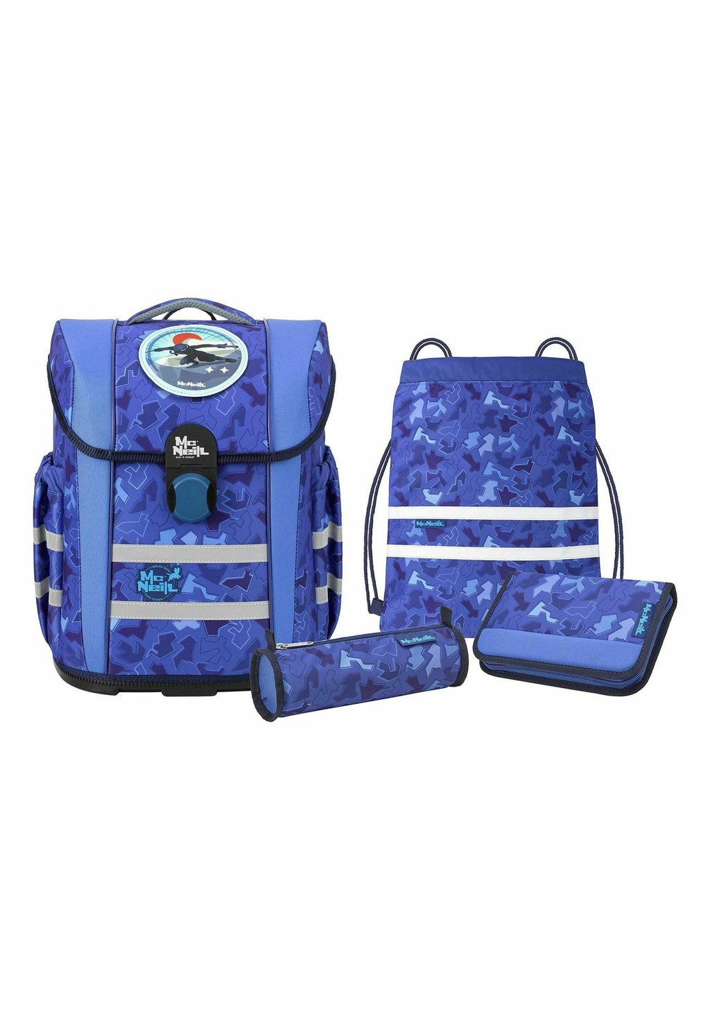 Набор школьных сумок MAC2 SCHLURANZEN-SET 5TLG. McNeill, цвет puzzle