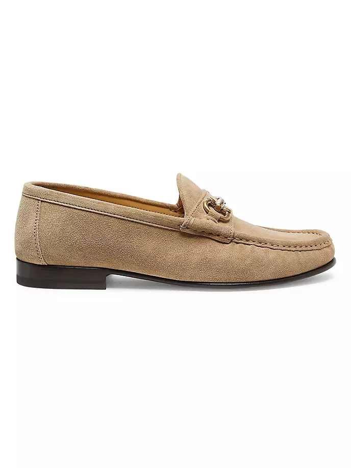 

Замшевые лоферы Brunello Cucinelli, цвет tan
