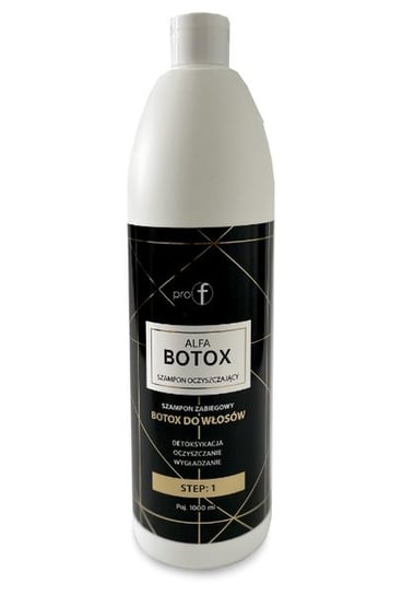 Очищающий шампунь 1000 мл WATS PRO-F Alfa Botox Step-1