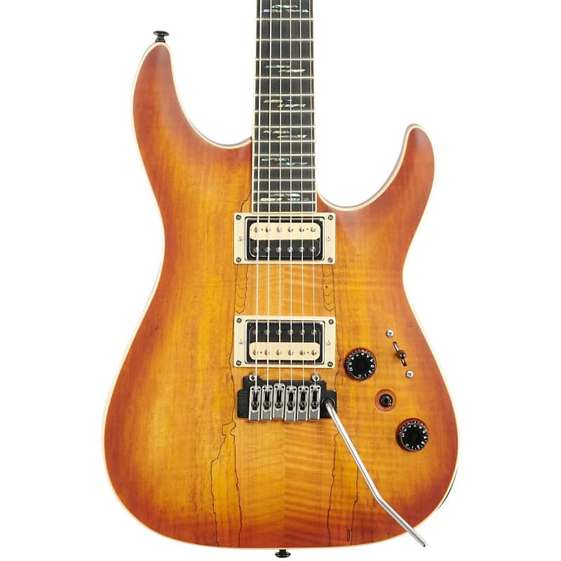 Электрогитара Schecter C-1 Exotic Electric Guitar, Spalted Maple
