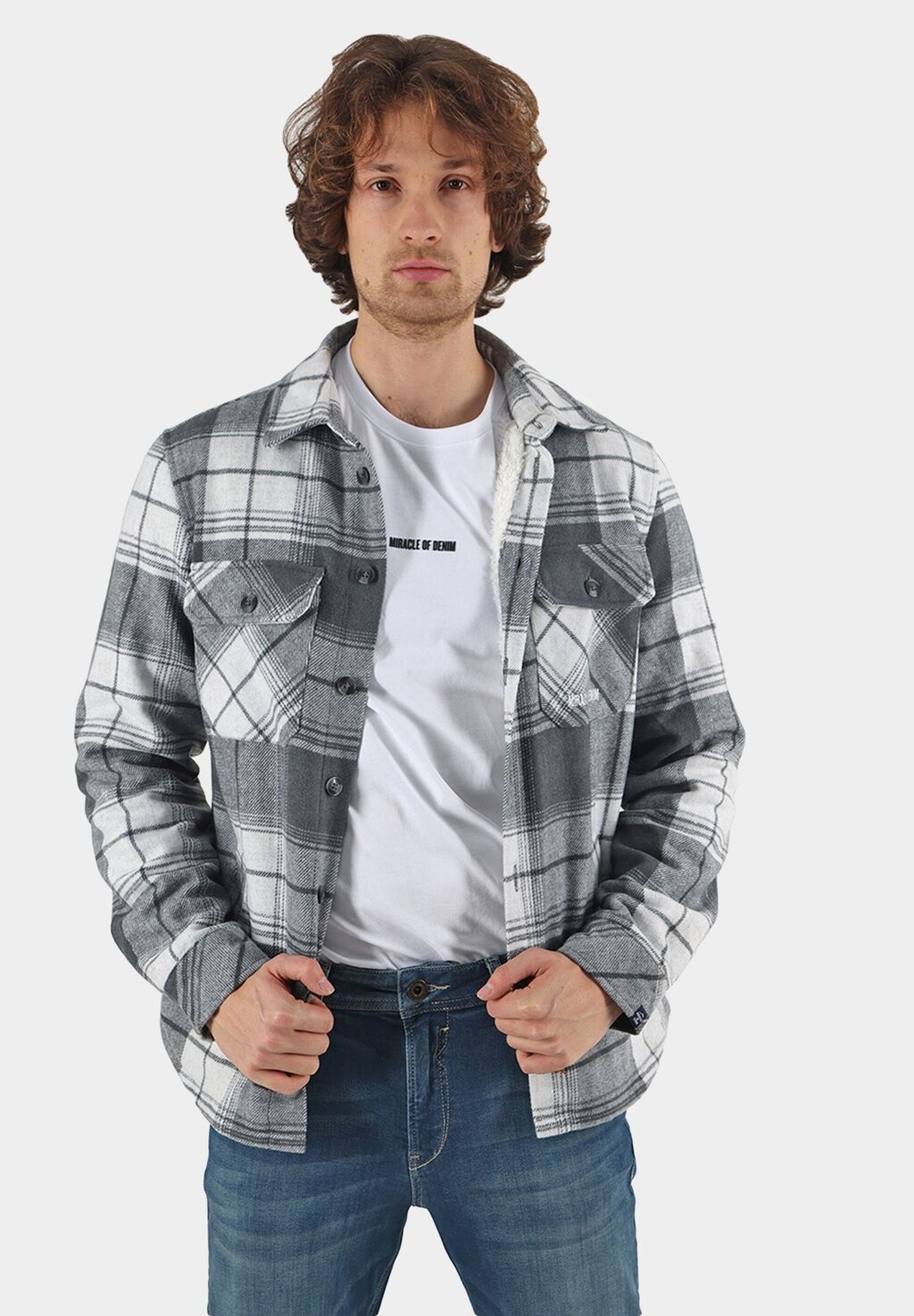 

Демисезонная куртка Miracle of Denim, цвет anthrazit
