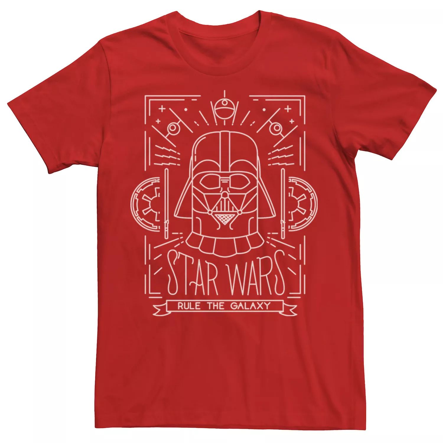 Мужская винтажная футболка Darth Vader Star Wars