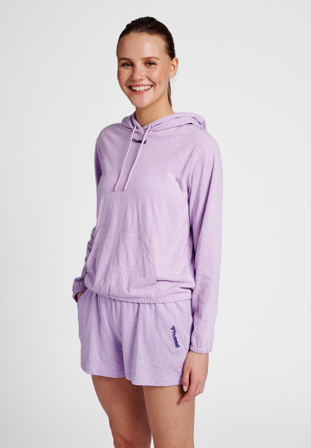 

Толстовка с капюшоном Hummel, Фиолетовый