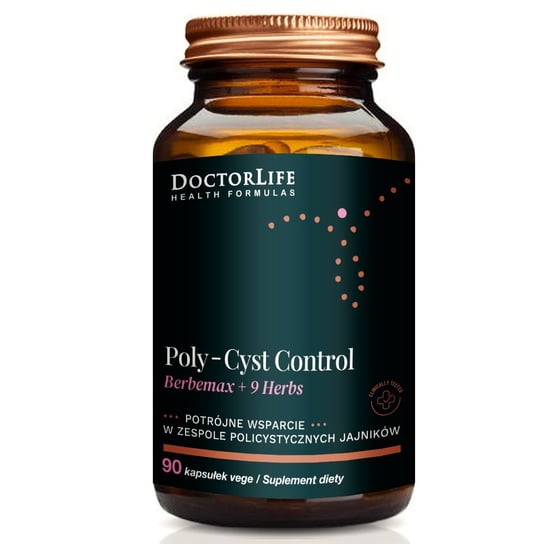 Doctor Life, Poly-Cist Control, БАД, 90 капсул. добавка maxler vitawomen 90 шт таблетки