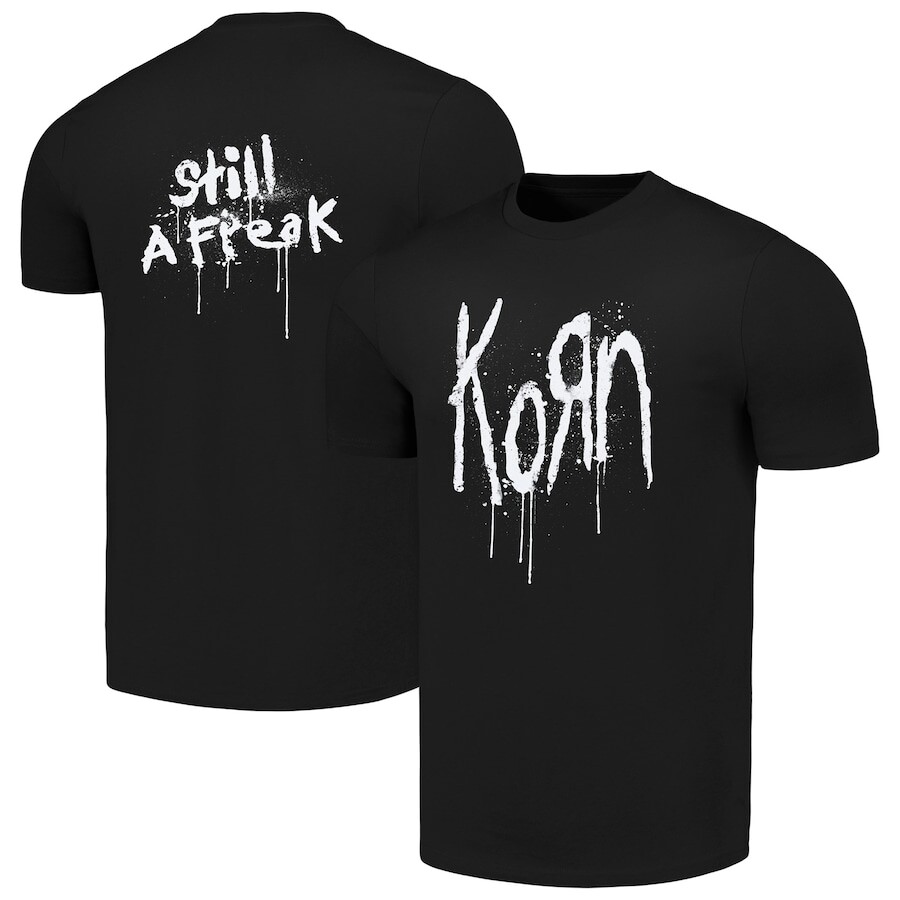 

Футболка с коротким рукавом Rock Off Korn, черный