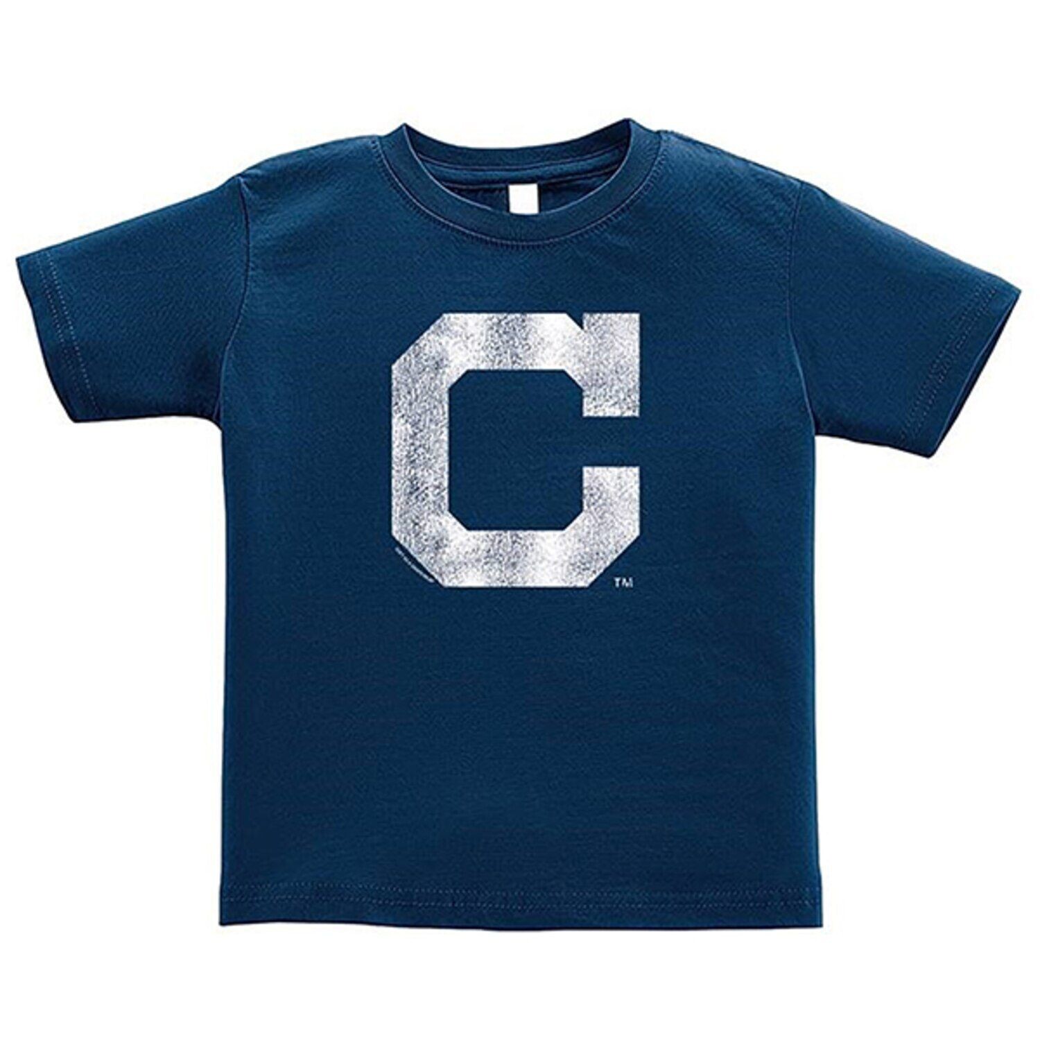 

Молодёжная футболка Cleveland Indians Cooperstown — тёмно-синий Unbranded