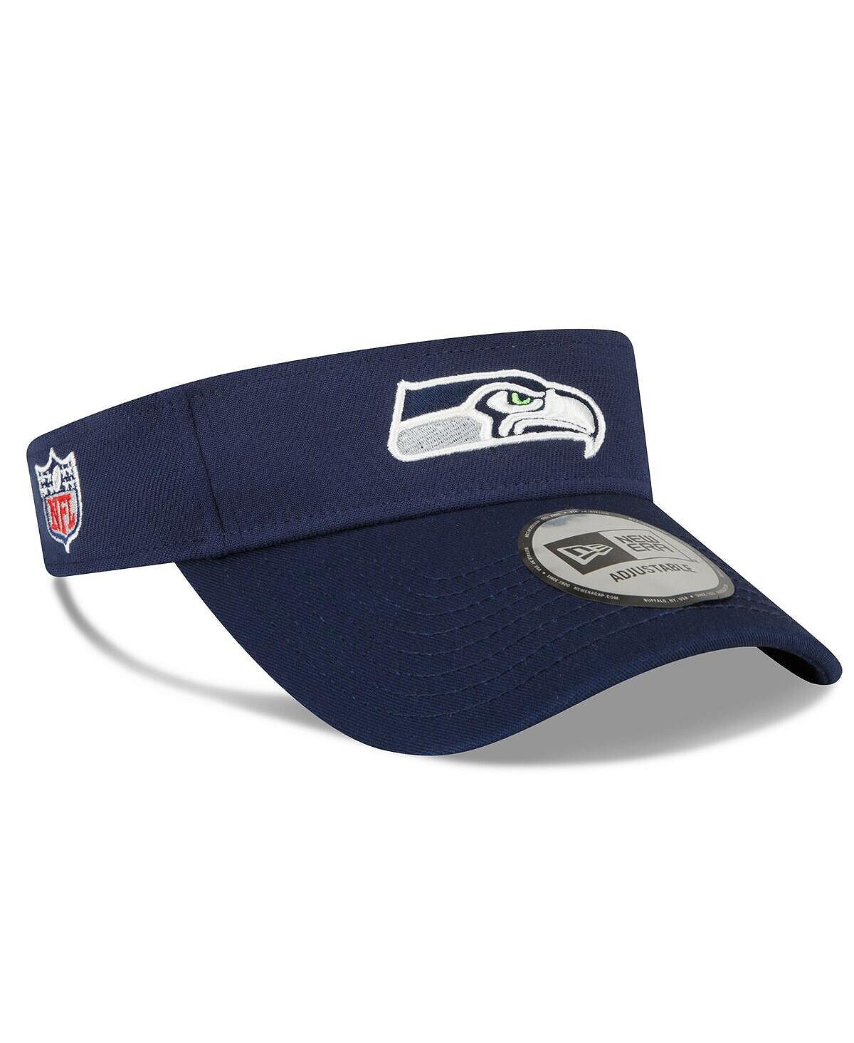 

Мужские темно-синие кроссовки Seattle Seahawks 2022 с регулируемым козырьком по бокам New Era, Синий