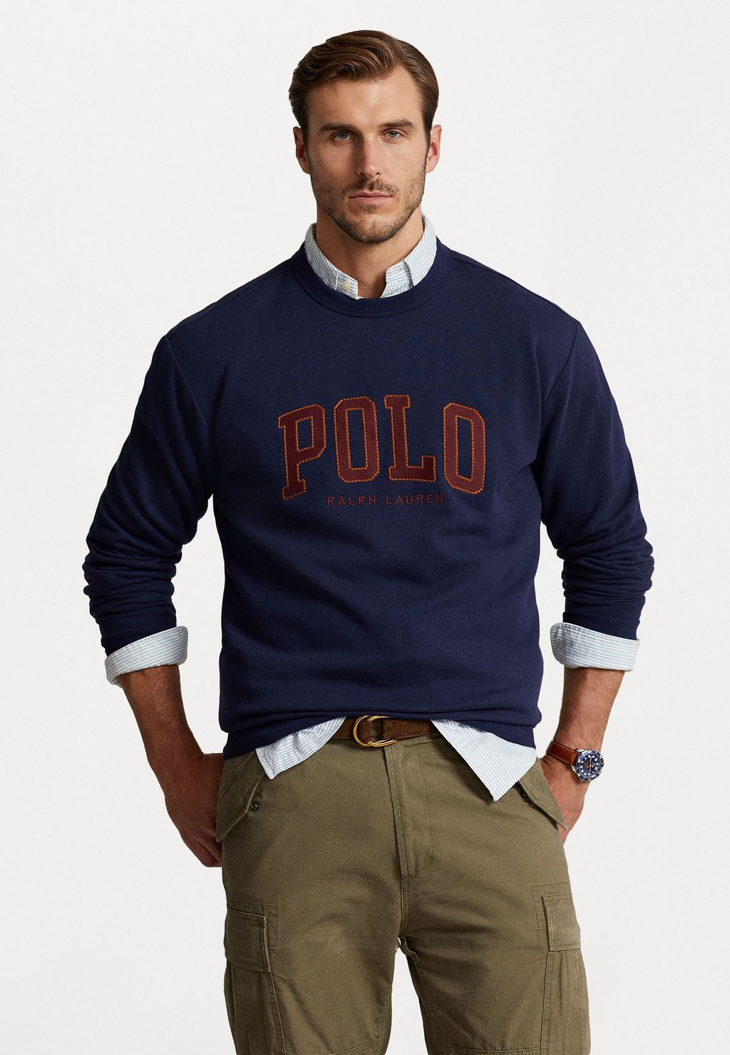 

Толстовка Polo Ralph Lauren Long Sleeve, темно-синий, Черный