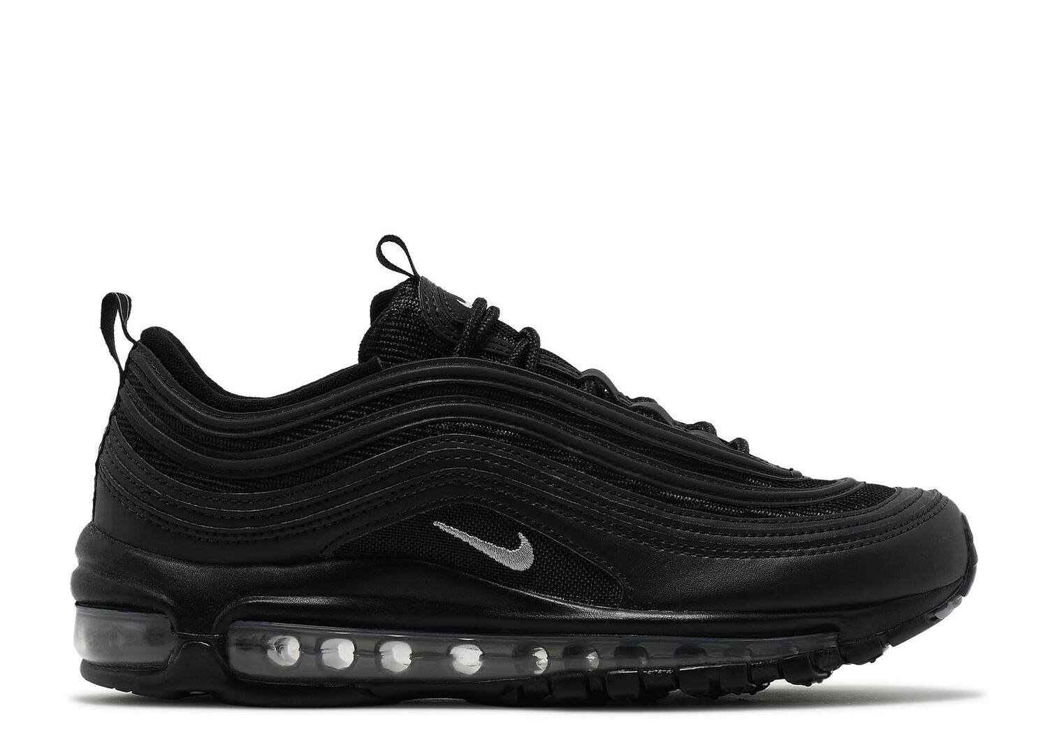 

Кроссовки Nike Wmns Air Max 97 'Black Metallic Silver', черный