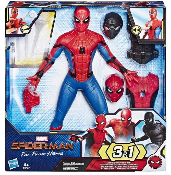 

Hasbro, Интерактивная фигурка Человека-паука с аксессуарами, E3567
