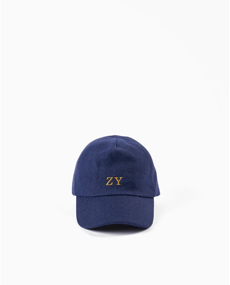 Темно-зеленая кепка для мальчика с логотипом спереди Zippy, темно-синий тачскрин для планшета zy v10 b