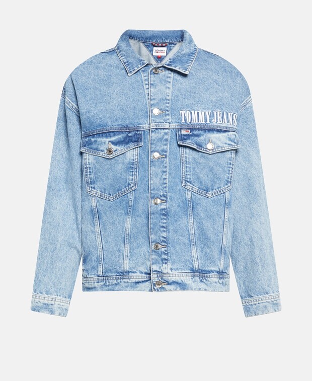

Джинсовая куртка Tommy Jeans, светло-синий