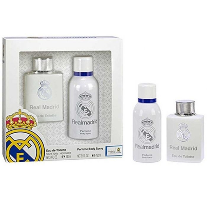 Туалетная вода унисекс Set Real Madrid Real Madrid, 100 ml кружка с эмблемой фк реал мадрид