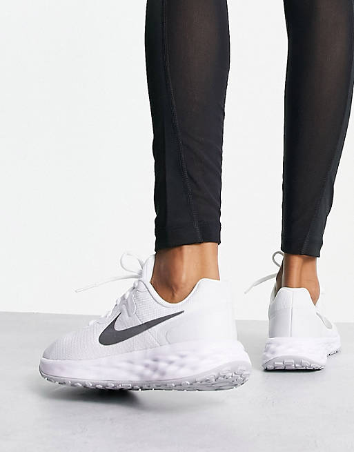 

Белые кроссовки Nike Running Revolution 6, Белый