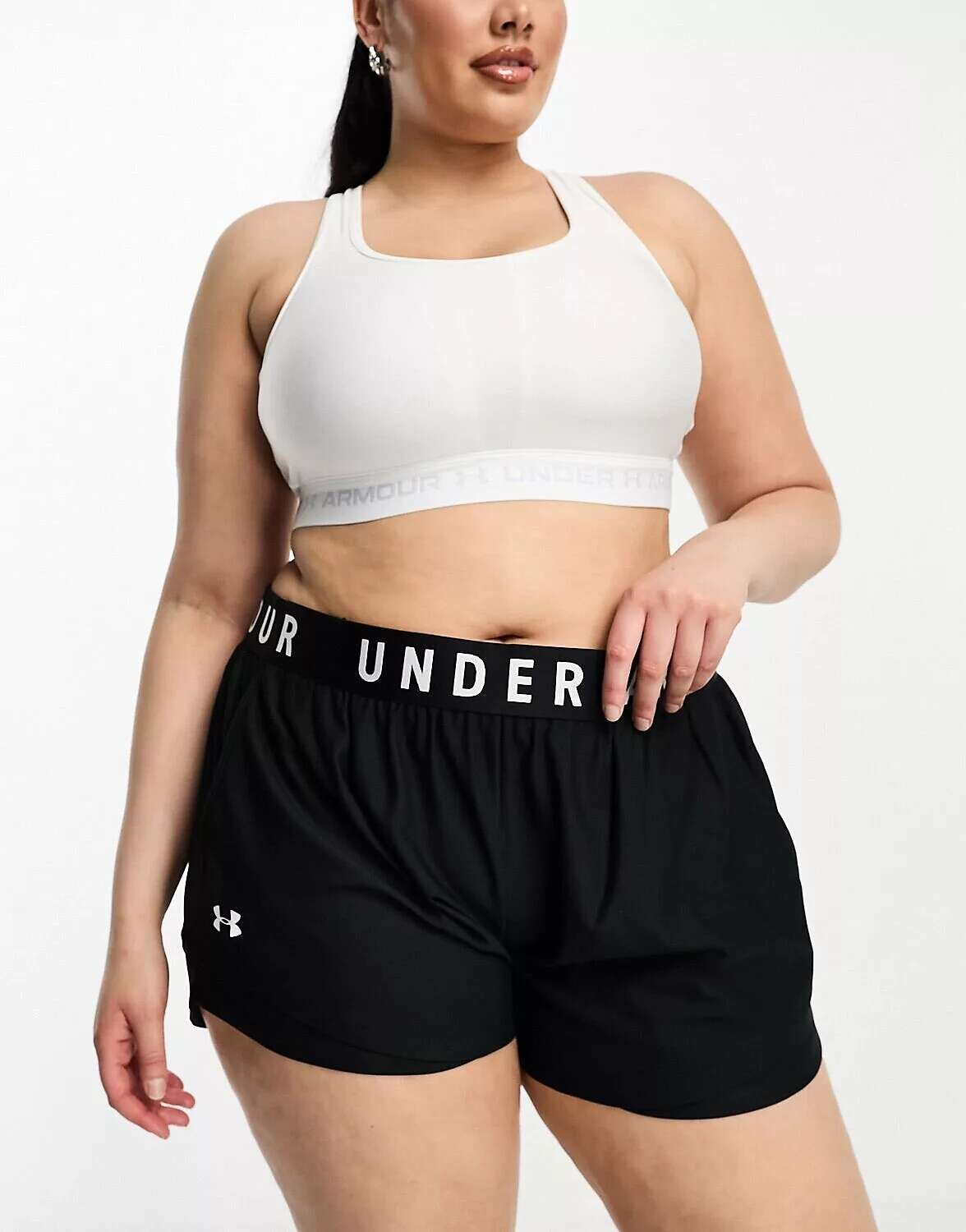 

Черные шорты Under Armour Plus Play Up длиной 3 дюйма