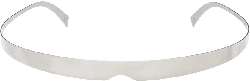 

Серебряные блестящие очки Bernhard Willhelm Edition Studio 11.1 Mykita