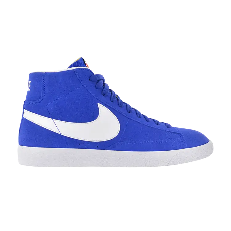 

Кроссовки Nike Blazer Mid Premium 'Racer Blue', синий