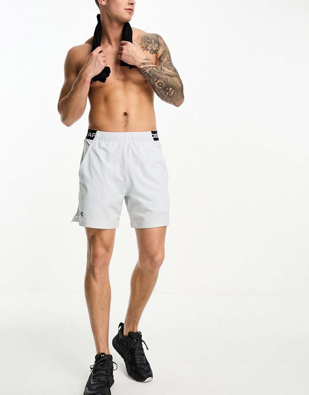 

Белые тканые шорты длиной 6 дюймов Under Armour Vanish