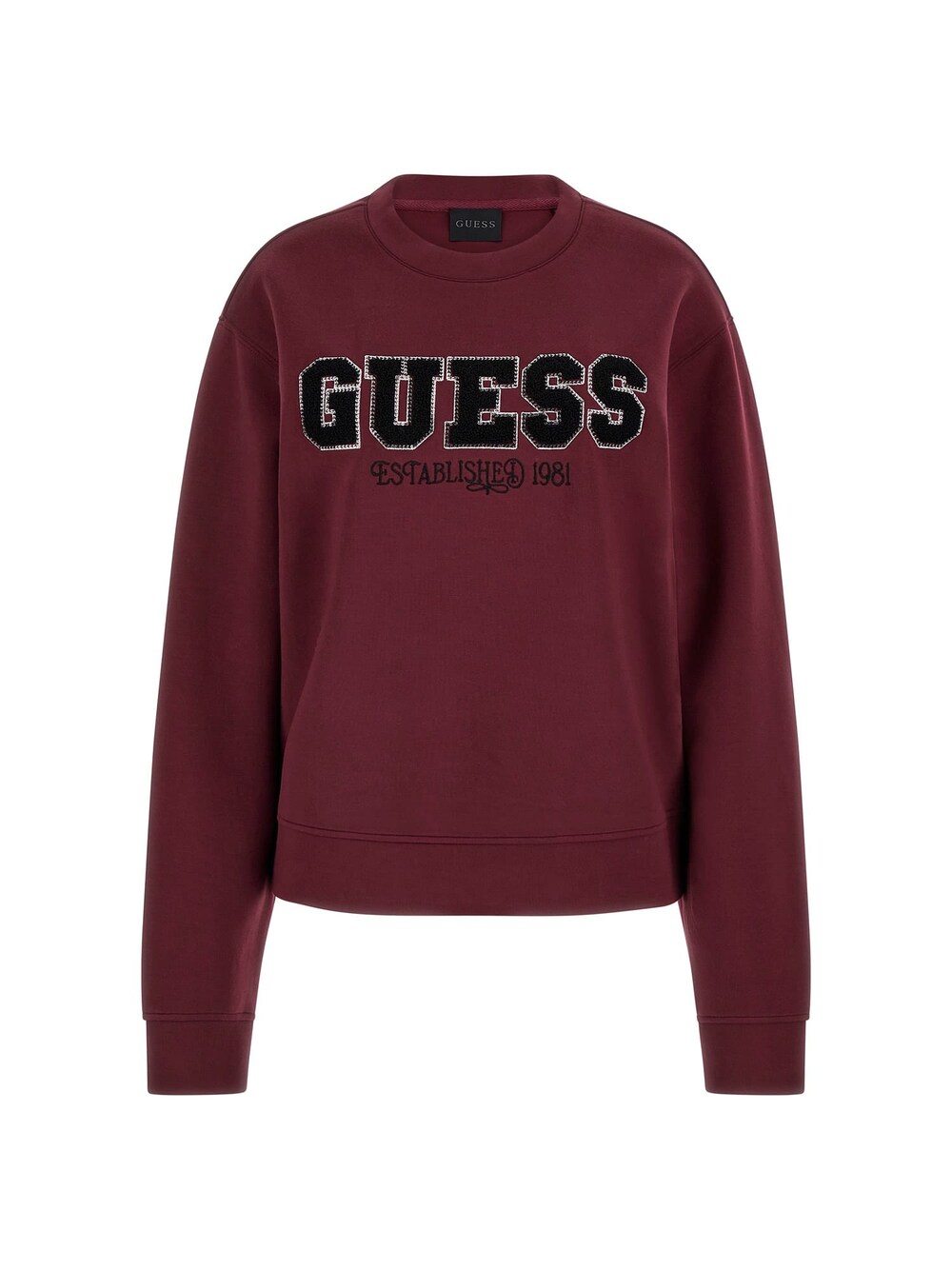 

Толстовка Guess, кроваво красный