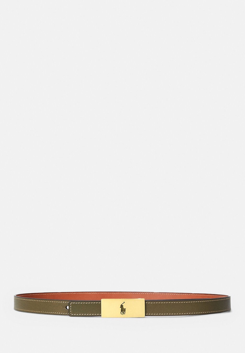 

Ремень Belt Skinny Polo Ralph Lauren, цвет olive/cuoio