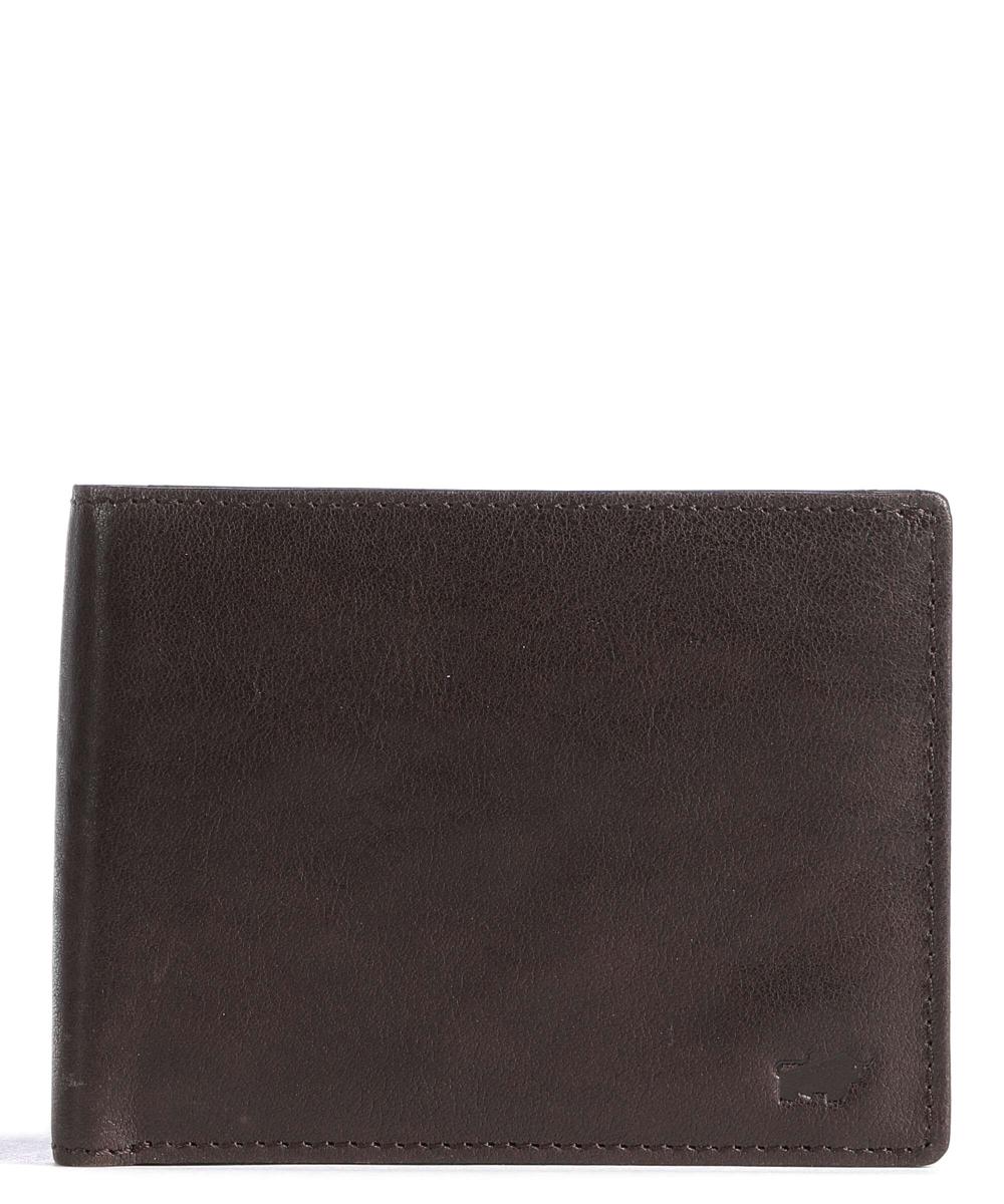 RFID-кошелек Arezzo из мелкозернистой яловой кожи Braun Büffel, коричневый