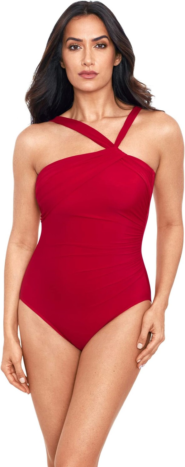 

Цельный комбинезон Rock Solid Europa Miraclesuit, цвет Grenadine