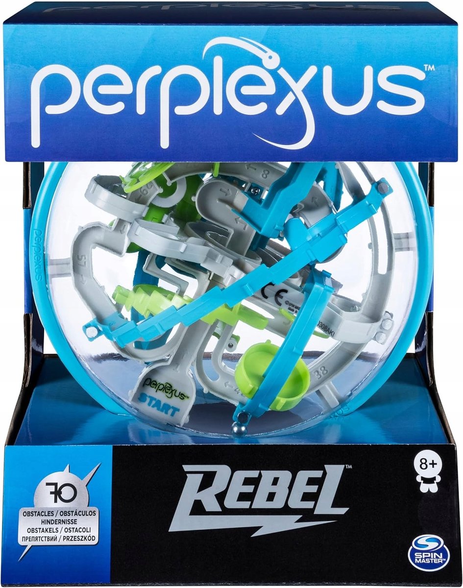 

Perplexus Rebel Game Ball Maze 3D Спиральный Шар Игрушка Рождественский Подарок Spin Master