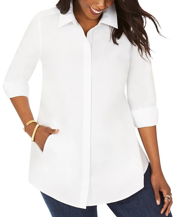 

Топ-туника Cici Non Iron Foxcroft Plus