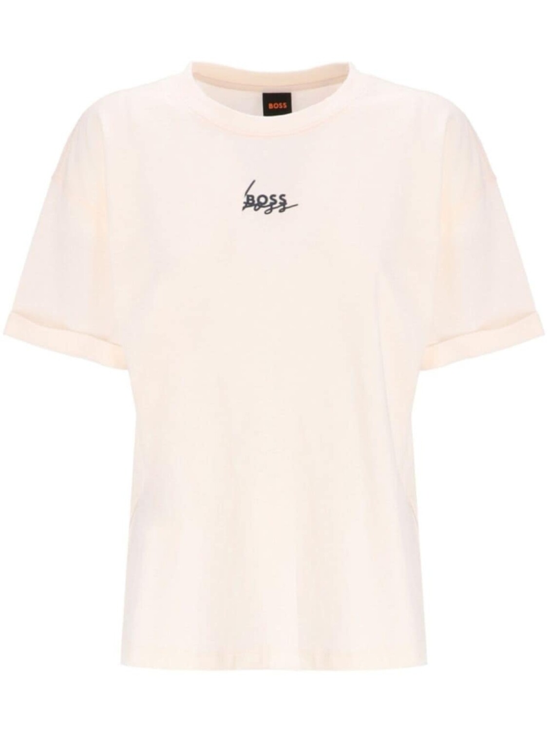 

BOSS футболка из хлопка с логотипом, белый