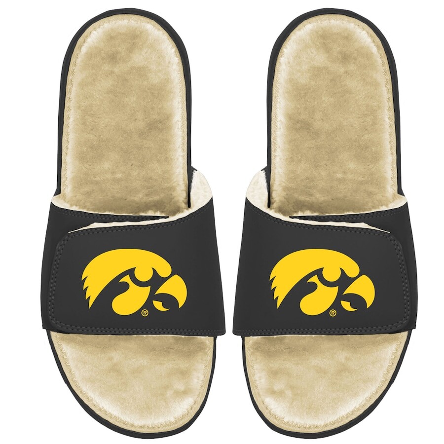 

Шлепанцы ISlide Iowa Hawkeyes, черный