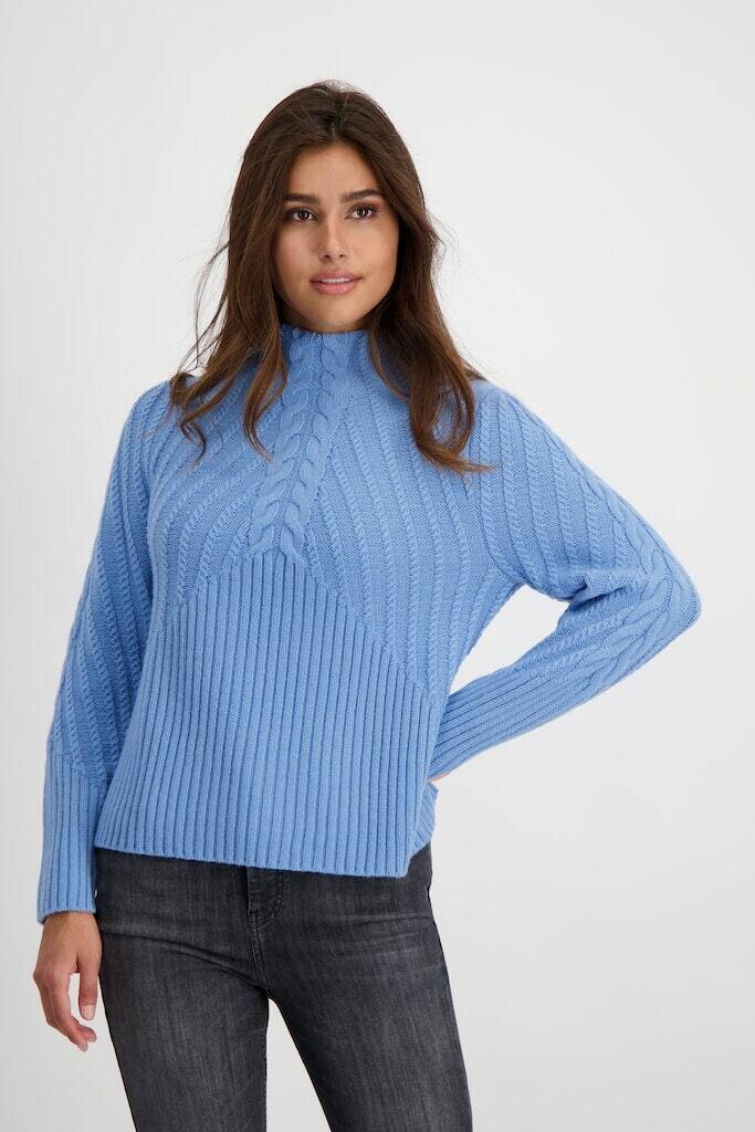 

Свитер monari, цвет arctic blue