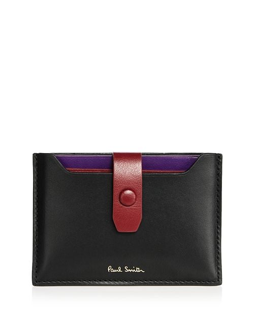 

Выдвижной кошелек для карточек Paul Smith, цвет Black