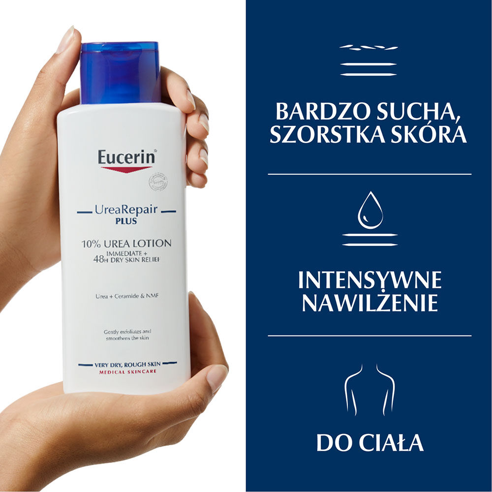 Эмульсия 10. Eucerin urea Repair Plus увлажняющий лосьон 250мл. Эуцерин с мочевиной 10.