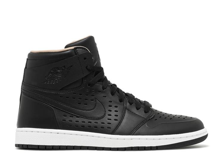 

Кроссовки AIR JORDAN 1 RETRO HIGH 'BLACK VACHETTA TAN', черный