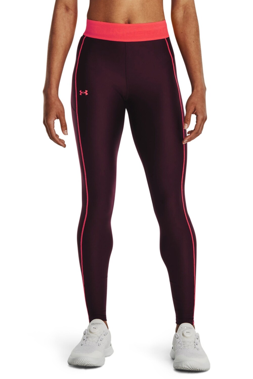 

Фиолетовые леггинсы с поясом с логотипом Under Armour, фиолетовый