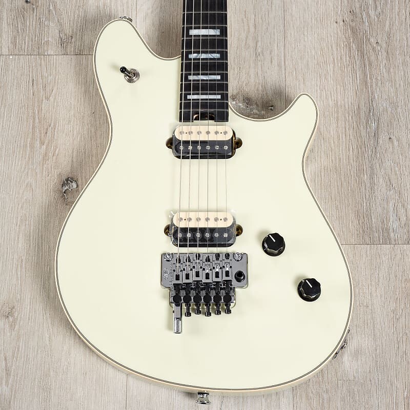 

Электрогитара EVH Eddie Van Halen Wolfgang USA Guitar, Ebony Fretboard, Ivory