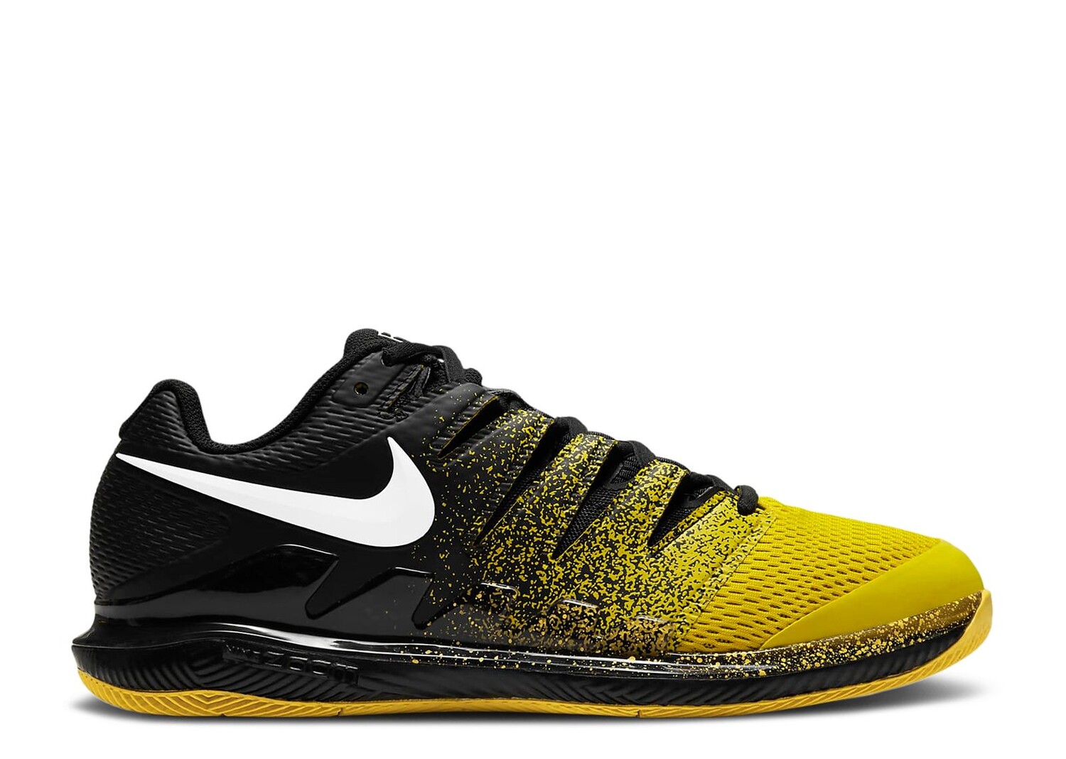 

Кроссовки Nike Air Zoom Vapor X 'Black Speed Yellow Spray', черный