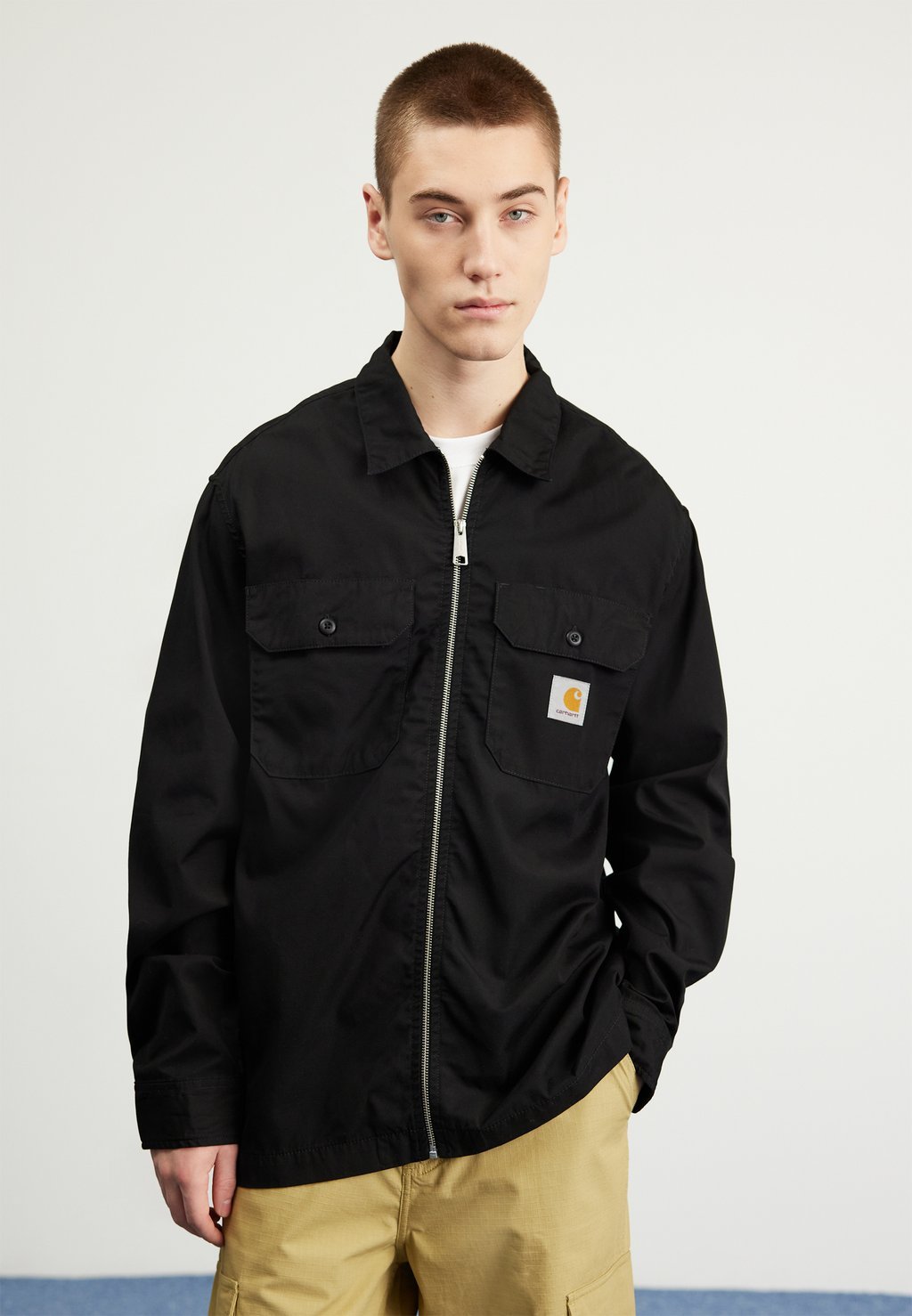 

Легкая куртка Zip Shirt Carhartt WIP, черный