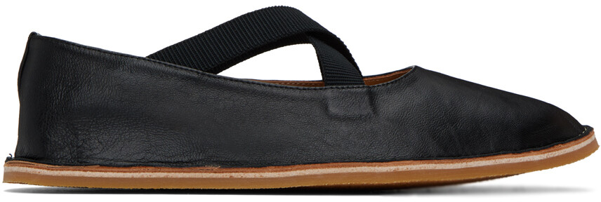 

Черные лоферы крест-накрест Dries Van Noten, цвет Black