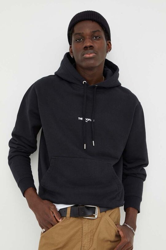 

Хлопковая толстовка The Kooples, черный