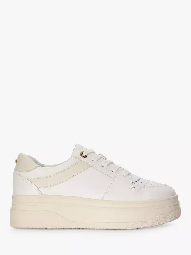 

Кроссовки Dune Emmelie Leather Sporty Flatform, белый