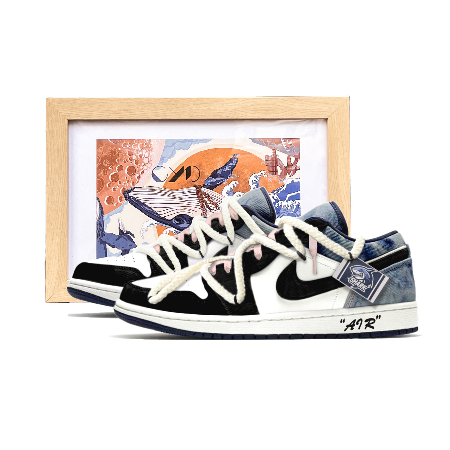 

Jordan Air Jordan 1 винтажные баскетбольные кроссовки мужские, Black