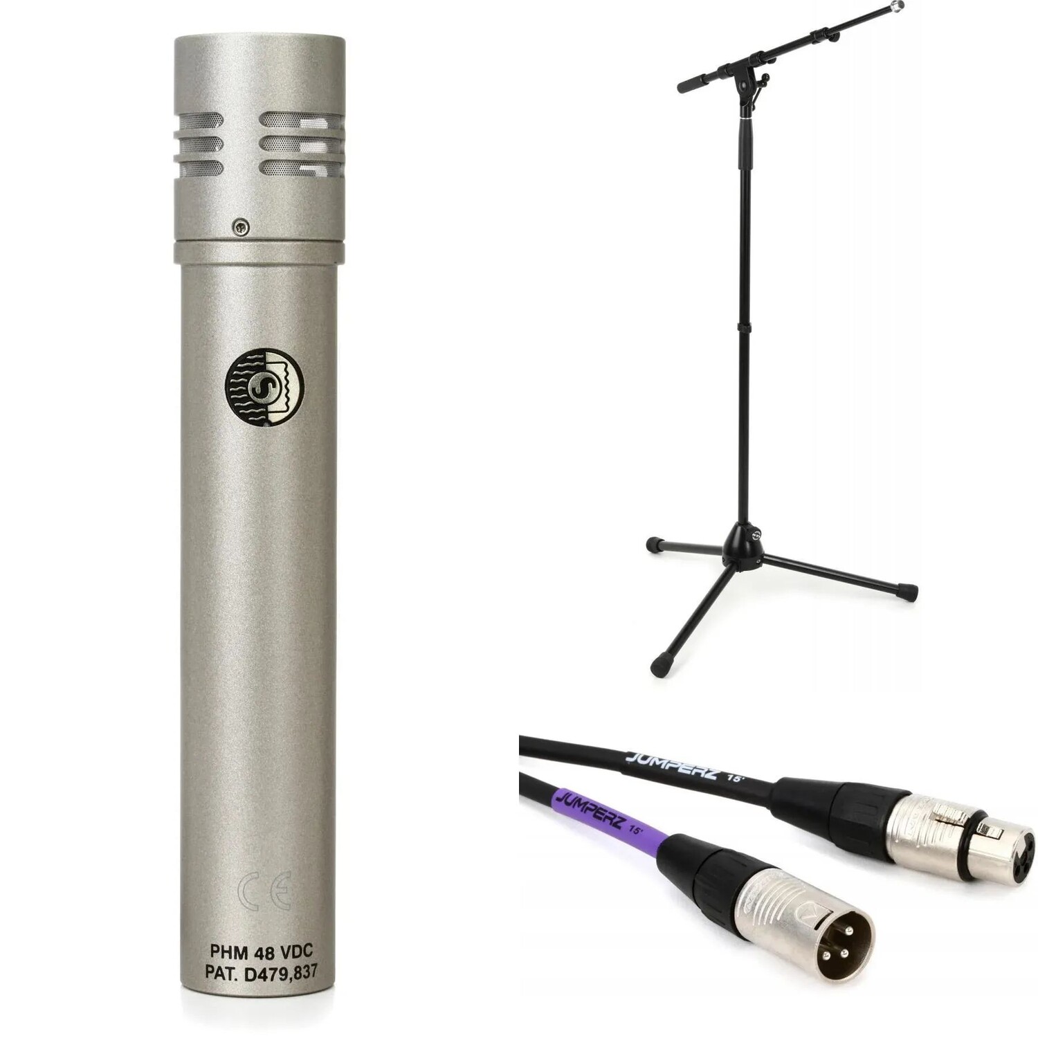 

Комплект конденсаторного микрофона Shure KSM137 с малой диафрагмой, подставкой и кабелем