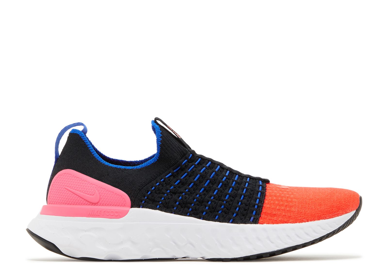 

Кроссовки Nike Wmns React Phantom Run Flyknit 2 'Black Bright Crimson', черный