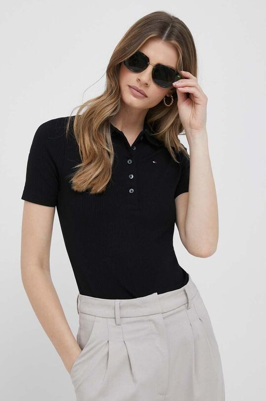 

Рубашка поло Tommy Hilfiger, черный