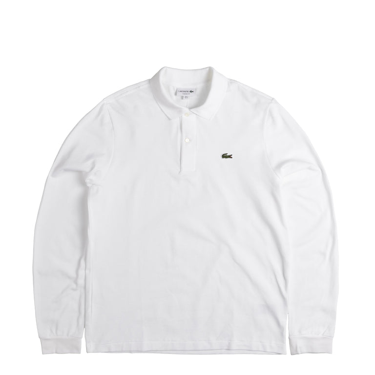 Футболка Long Sleeve Cotton Polo Shirt Lacoste, белый