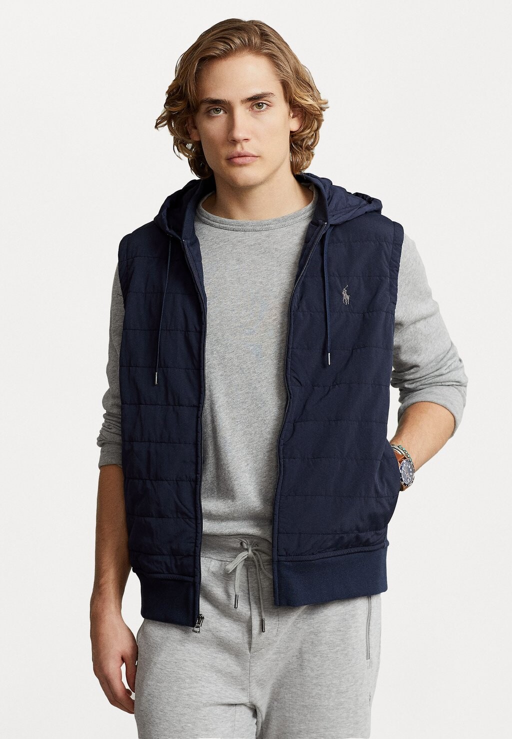 

Жилет Polo Ralph Lauren МОЛНИЯ БЕЗ РУКАВОВ, цвет aviator navy