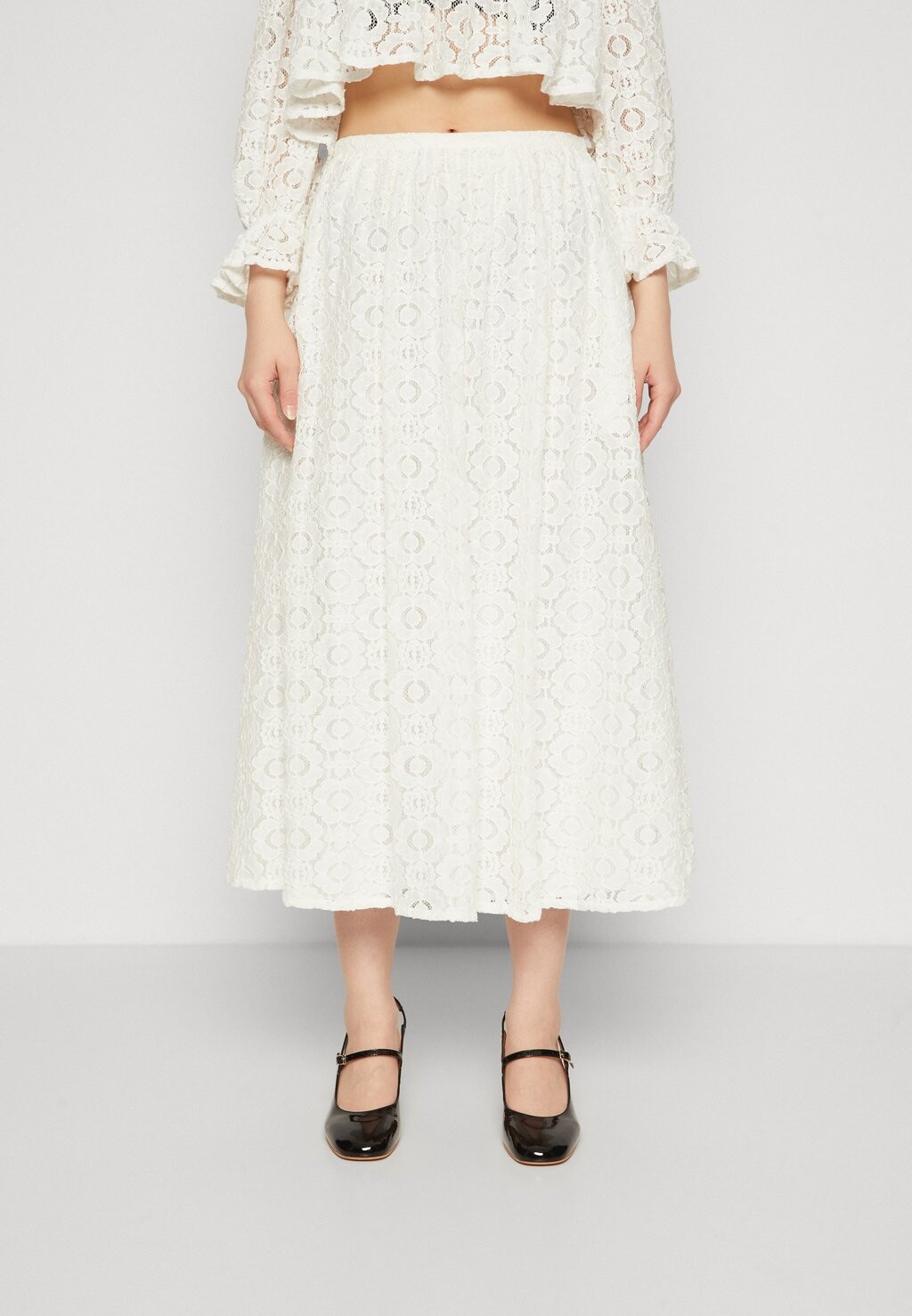 

Юбка А-силуэта VANILLA MIDI SKIRT Sister Jane, белый